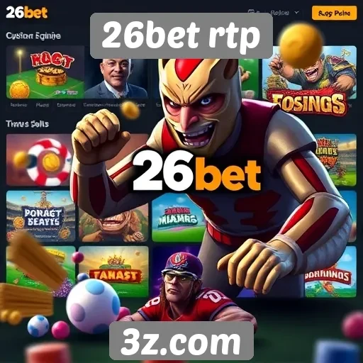 Games populares disponíveis no 26bet rtp