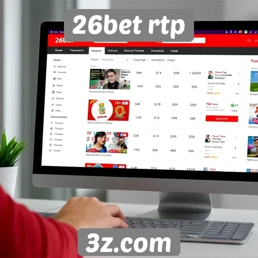 Experiência do usuário no site 26bet rtp